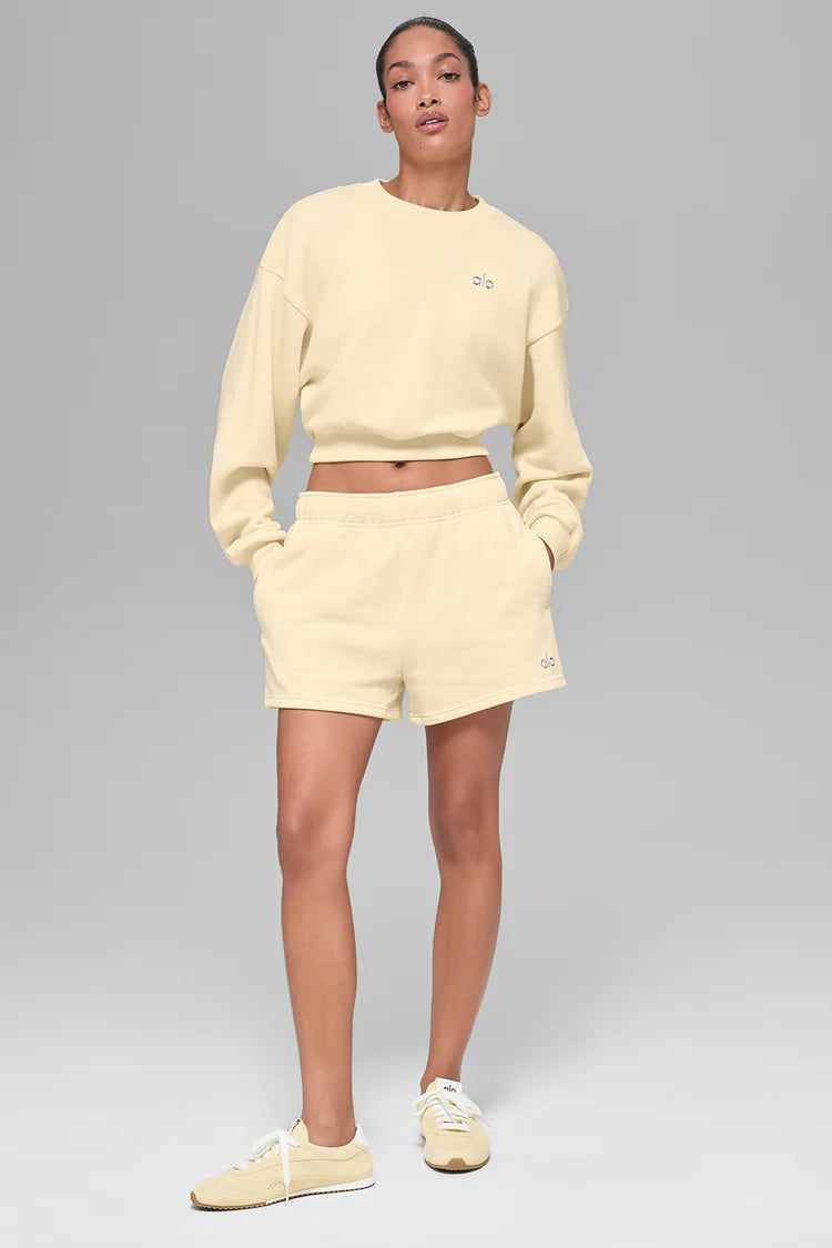 Cropped Accolade Crewneck