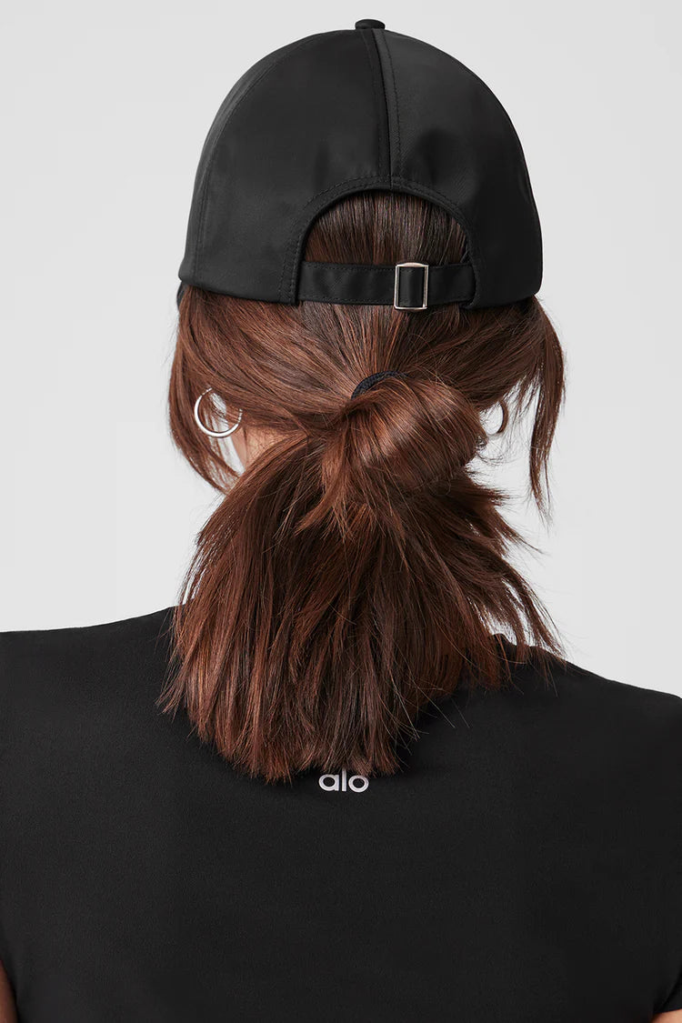 Satin Off-Duty Cap