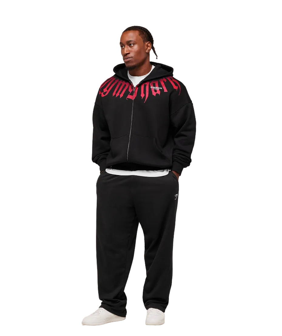 Fade Graphic Zip Up Hoodie