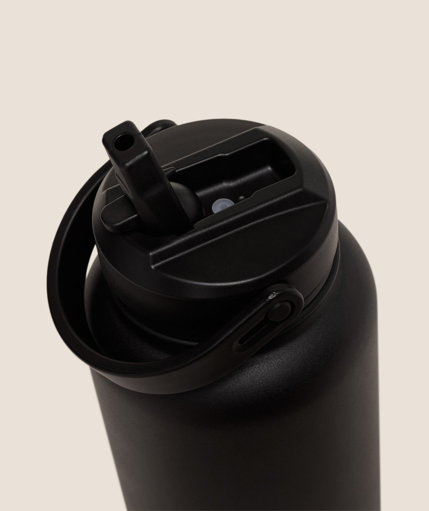Metal Insulated 1L Bottle with Straw- Strongwomen Graphic