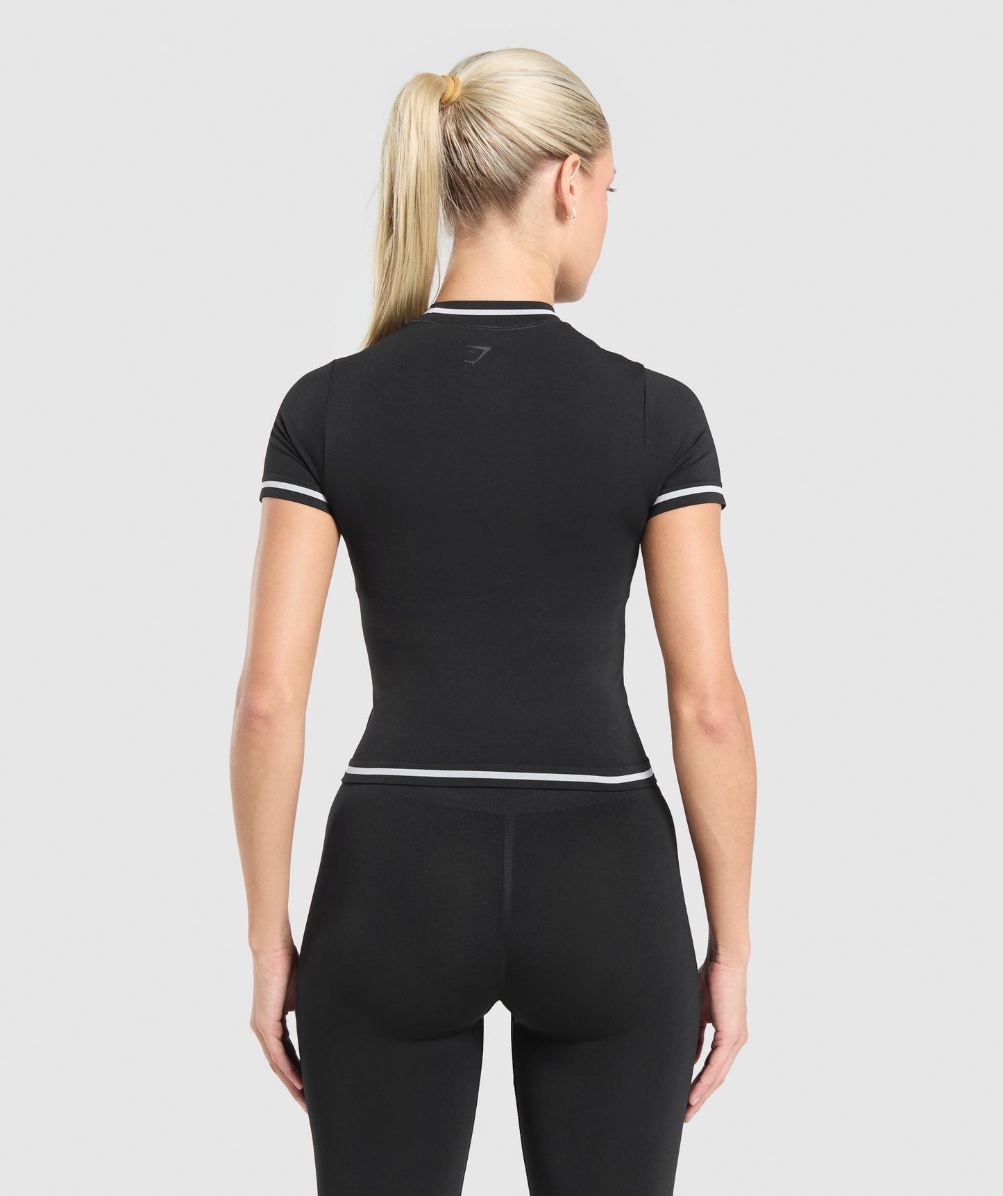 Contrast Seamless Midi Tee