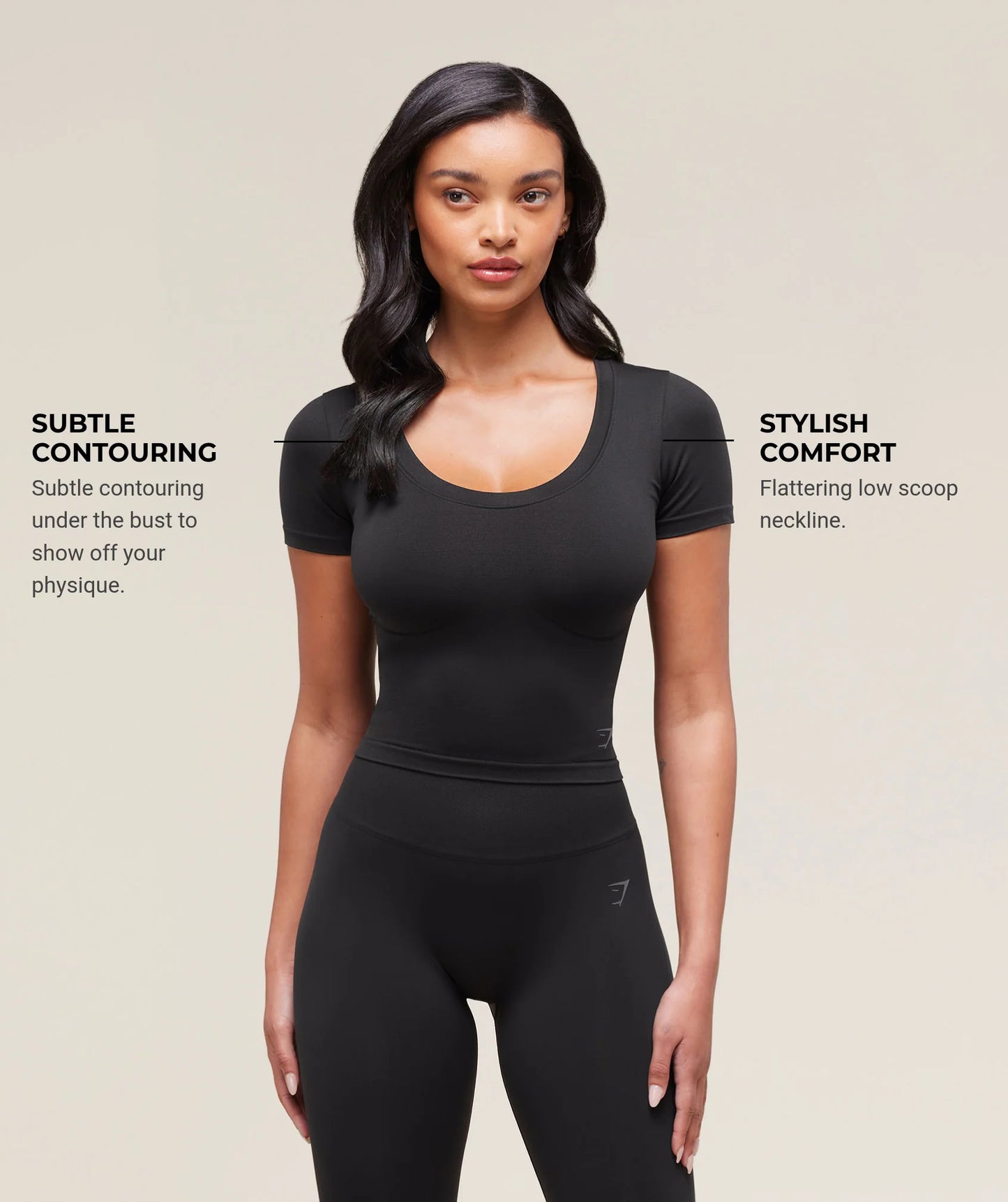 Soft Sculpt Midi T- Shirt