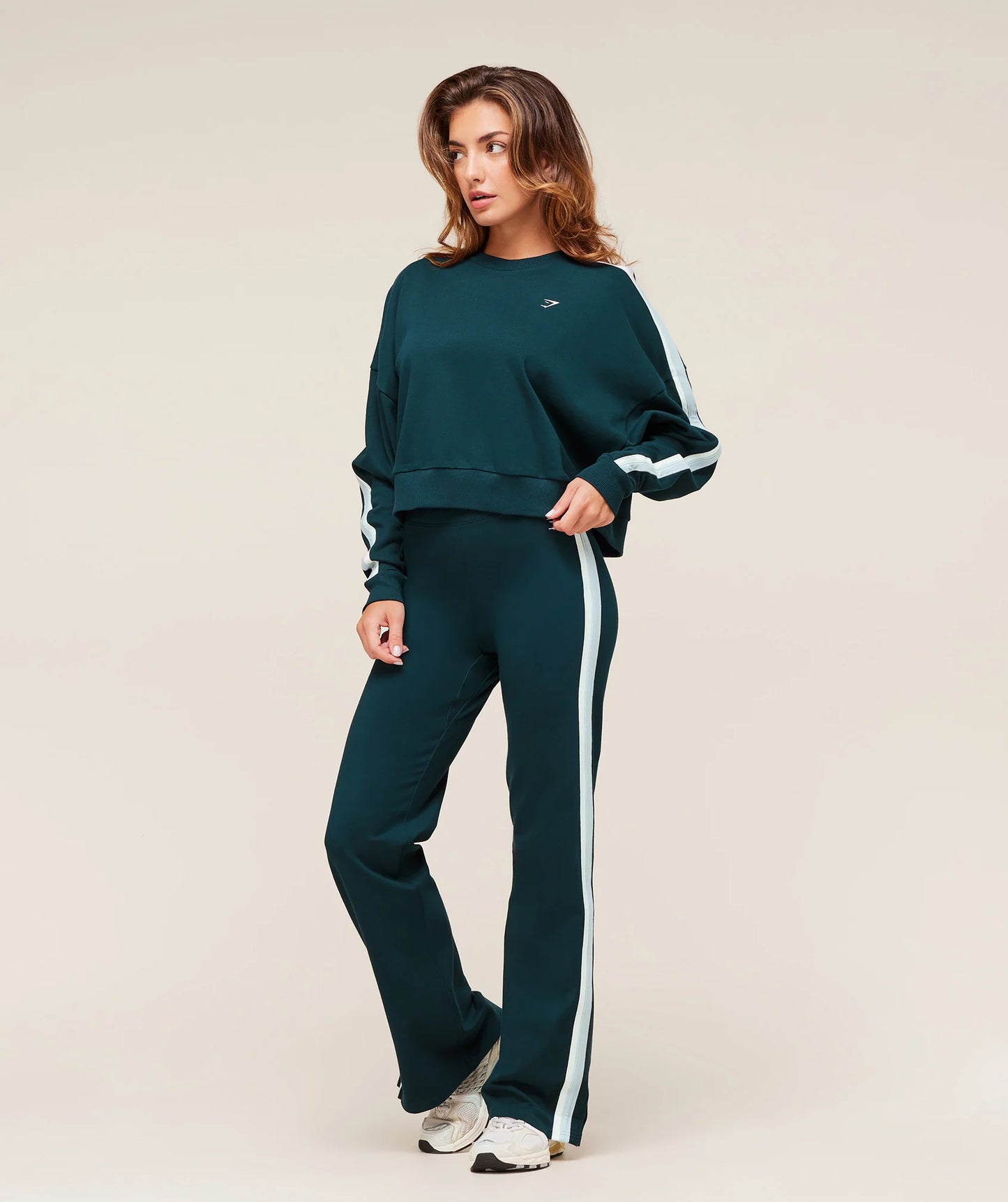 Piping Midi Crew Neck