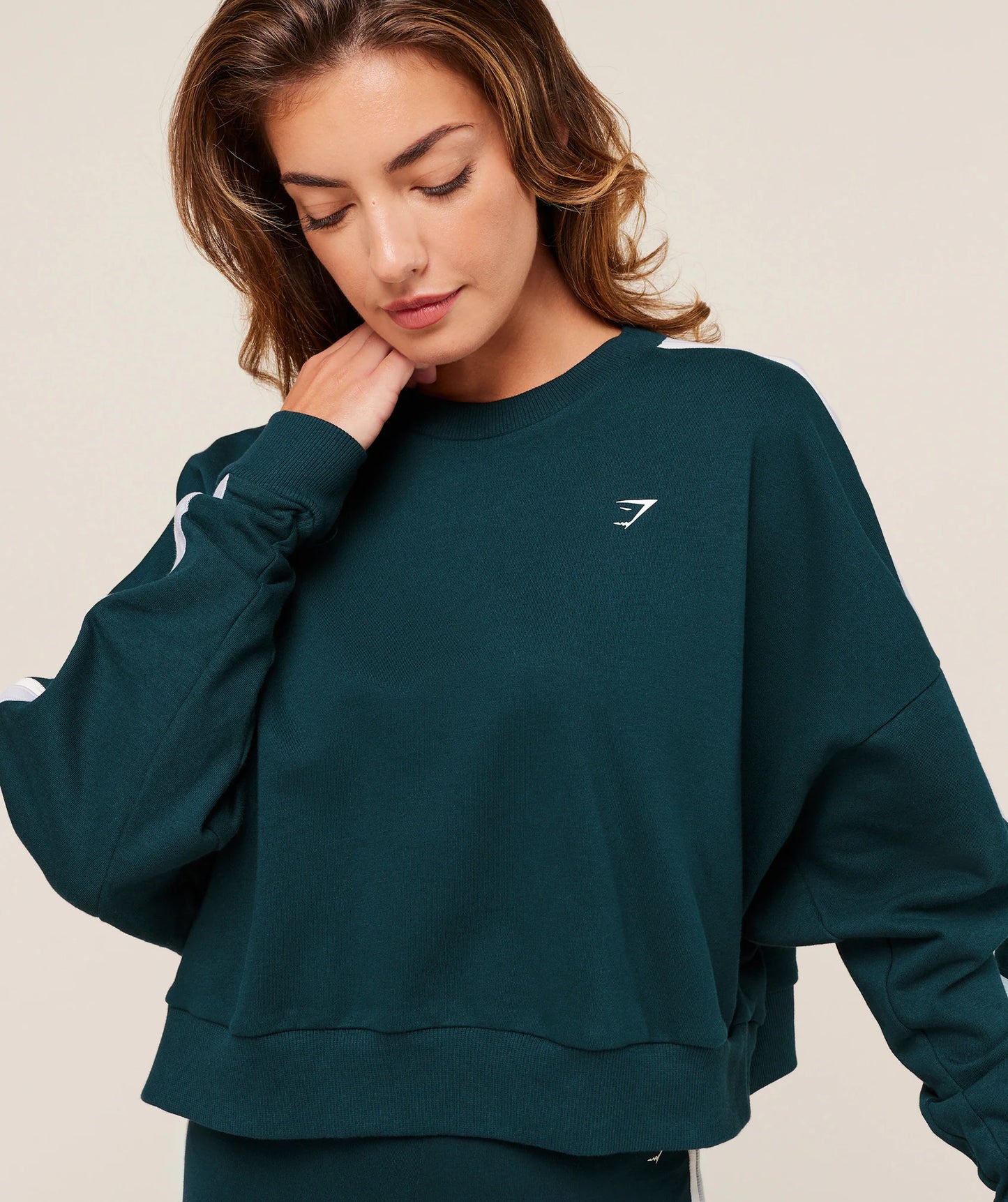 Piping Midi Crew Neck