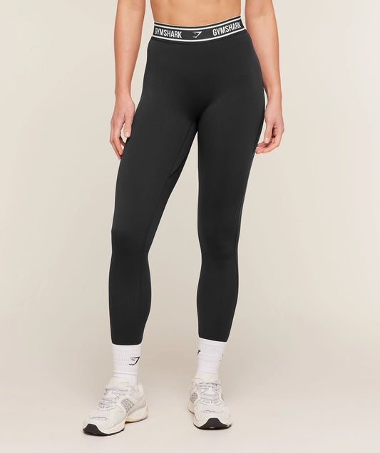 Waistband Logo Leggings